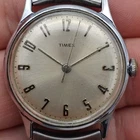 Vintage 1968 Timex Mercury Men Watch 32mm For Parts Prospect Stainless Band 18mm