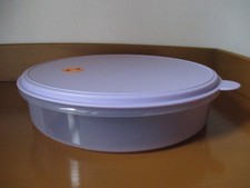 Tupperware Eiszeit Gefrierbehälter flache Kuchen Pizza Monatsanzeige