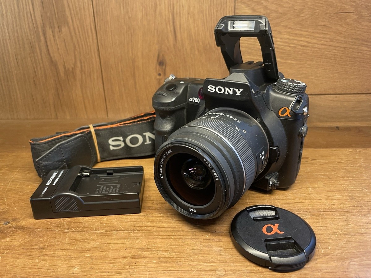 ソニー SONY α700 18-55mm Almost Mint* Sony Alpha700 DSLR-A700 Camera DT 18-55mm F/3.5