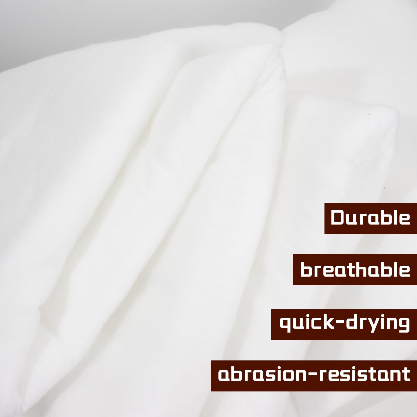 Upholstery Quilt Batting, 48 Inch x 5 Yards Polyester Batting Multipurpose Wa...