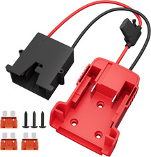 Power Wheels Battery Adapter 18V for Battery Adapter with 12AWG Wire Harness Con