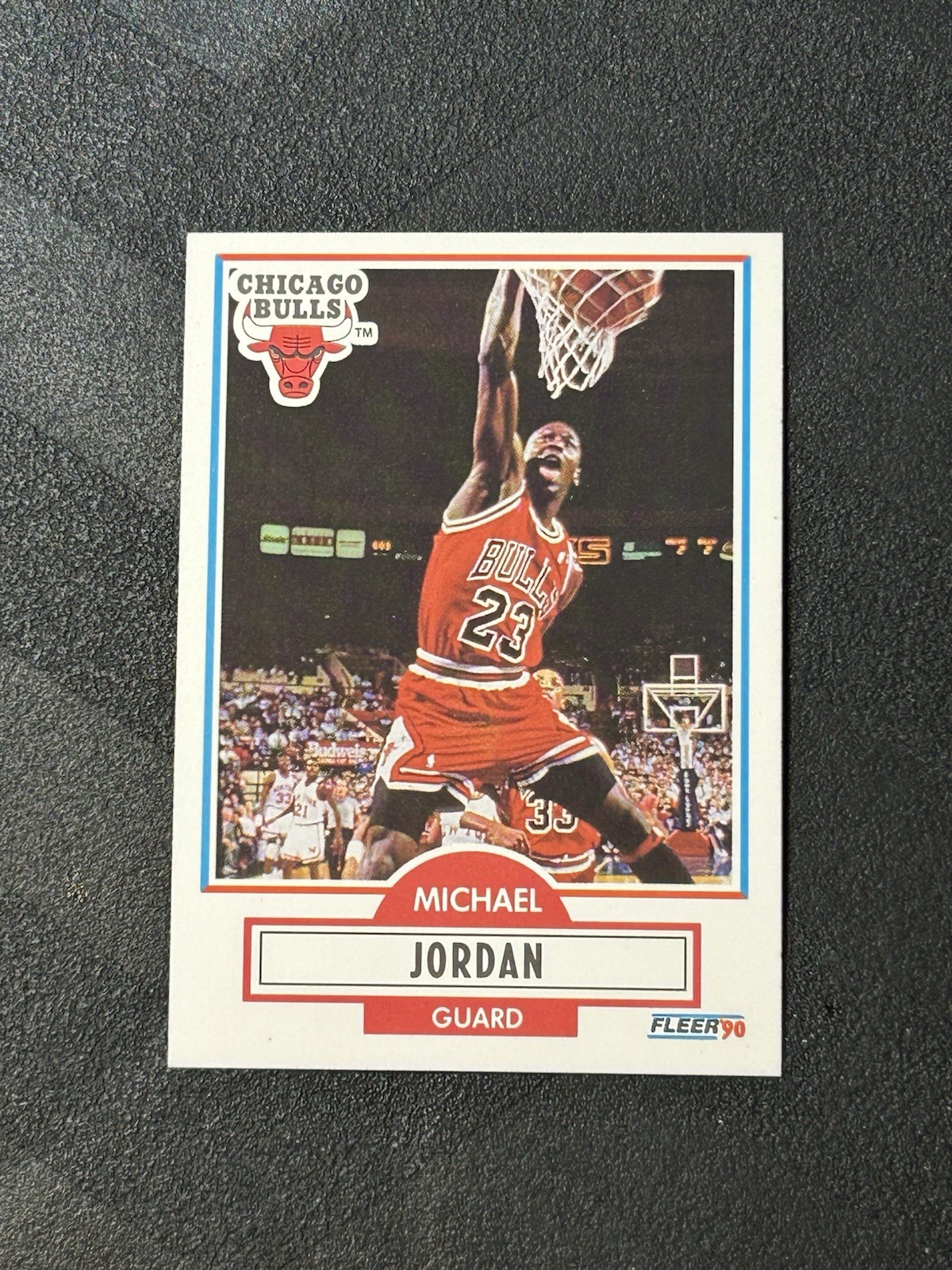 1990-91 Fleer  • Michael Jordan #26 • Chicago Bulls (B)