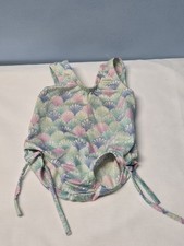 Vintage Carters Baby Girl Swimsuit Seashell Bathing Suit 12 Months 1980's Vintage Carters Baby Girl Swimsuit Seashell Bathing Suit 12 Months 1980's - Image 1