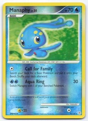Manaphy 9/130 Diamond & Pearl Reverse Holo