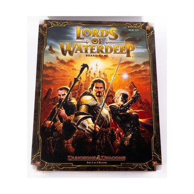 WotC Board Game Lords of Waterdeep w/Broken Token Insert! VG+/NM