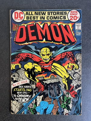 #ad Demon #1 DC Comics 1972 1st App of Etrigan The Demon Jack Kirby VG $39.99