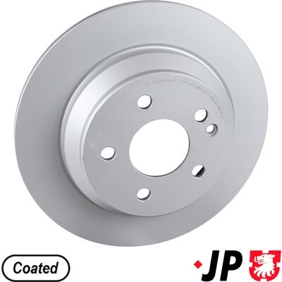 2X JP Group Bremsscheibe Hinterachse Voll Ø300Mm FüR Mercedes-Benz V-Klasse-image