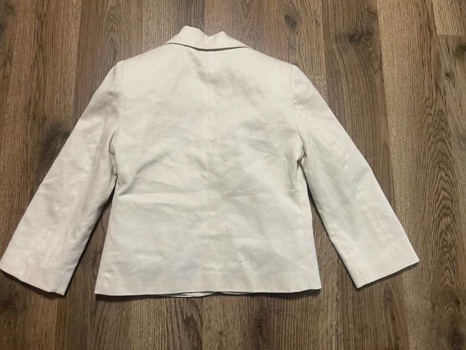 Chaqueta Nautica, niños pequeños talla 3T, tostada, blazer, dos botones Foto 2 de 4