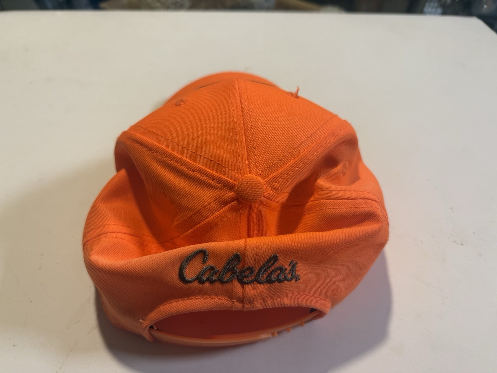 Cabela’s Hunter Orange Buck Patch SnapBack Adjust… - image 2