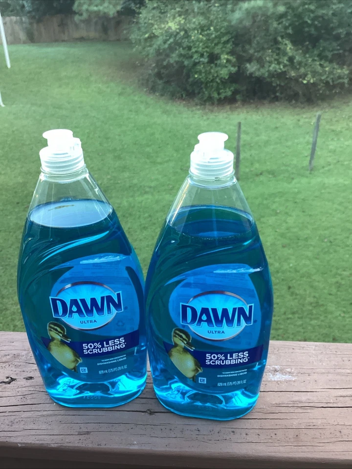 2 Jabón líquido para lavar platos Dawn descontinuado original 28FL AROMA ANTIGUO Foto 3 de 4