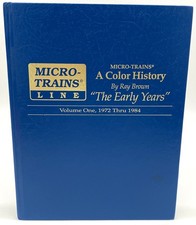 Micro Trains Line A Color History handsigniert von Ray Brown Band 1