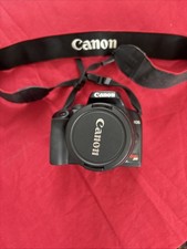 Canon EOS Rebel XS DSLR Black Digital Camera 18-55mm Lens With Bag New Battery