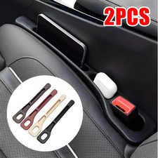 2er Set Autositz Lückenfüller Organizer Aufbewahrungsbox Universal Dichtleiste