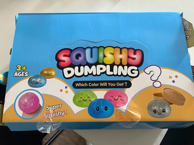 New Squishy Dumpling 12 pack Which Color Will You Get? Super Squishy Toy
