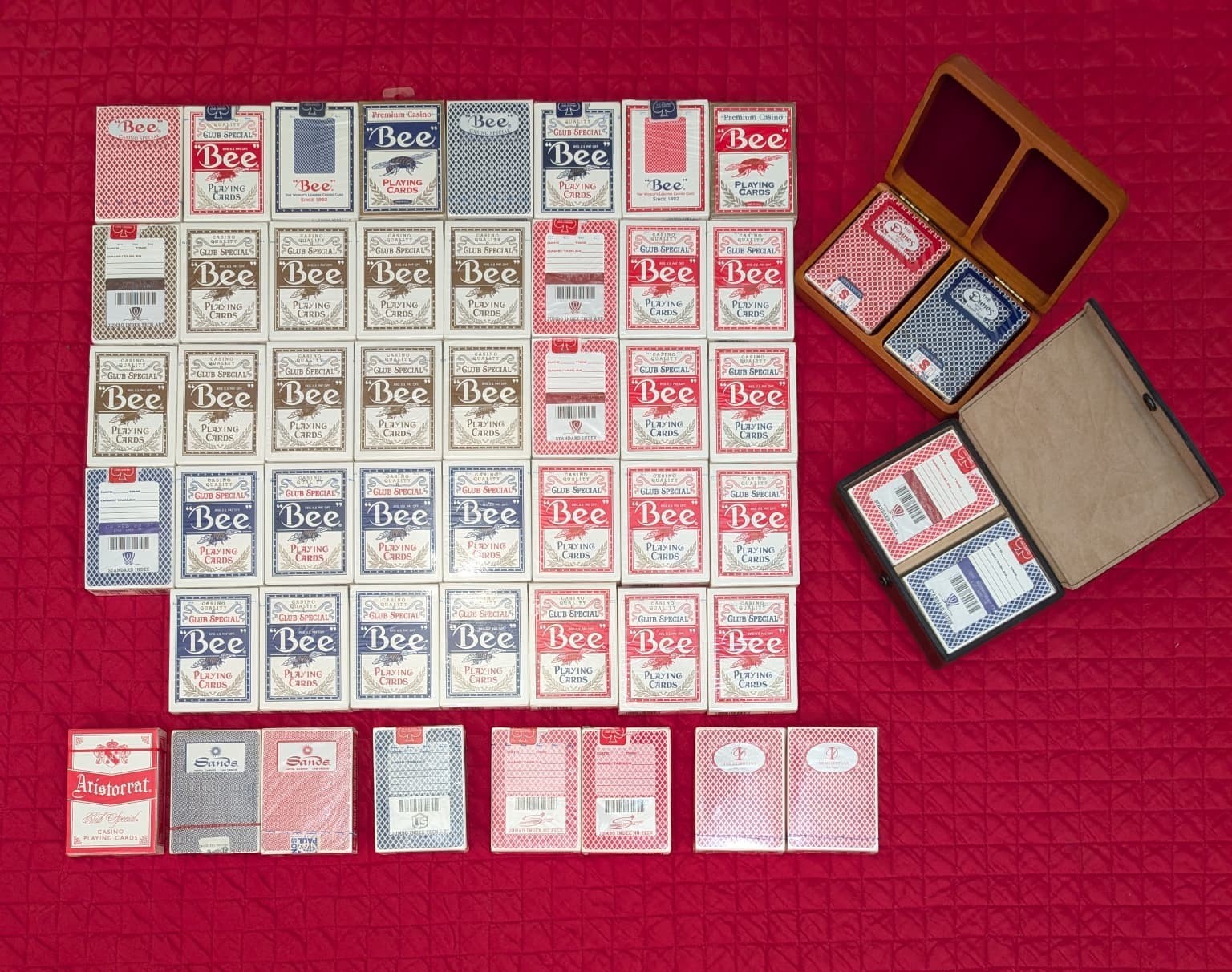 Lot 10 ◆ SPIELKARTEN SAMMLUNG ◆ EXKLUSIVE DECKS ◆ Wynn & Casino gemischt ◆