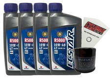OEM 1999-2020 Suzuki GSX1300R Hayabusa 10w40 Oil Change Kit