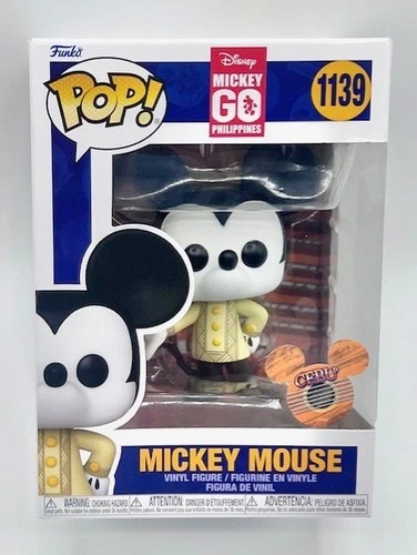 Funko Pop: Go Philippines - Mickey Mouse "Cebu" Ban Kee Trading Exc  #1139