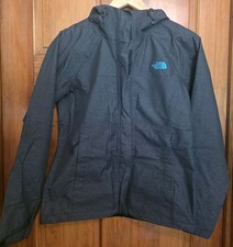 The North Face Hyvent 2.5L Women's Sz Small Full-Zip Jacket Gray Lightweight