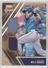 2017 Panini Elite Extra Edition Dual Materials Holo Gold 51/99 Willy Adames 08pa