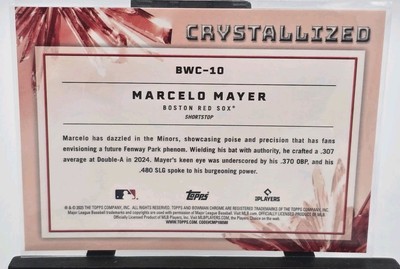 MARCELO MAYER 直筆サインカード 10シリ Marcelo Mayer #BWC-10
