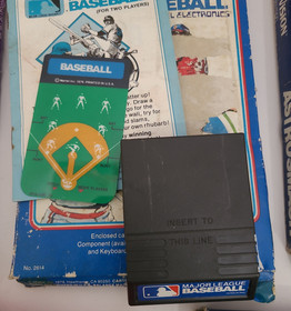 Mattel Intellivision Console 2609 A Bundle, Intellivoice Module, 8 Games, Read