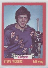 1973-74 O-Pee-Chee Dark Back Steve Vickers #57 0m8e