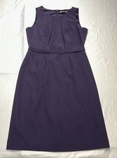 Tahari Purple Stretch Sheath Dress Size 8