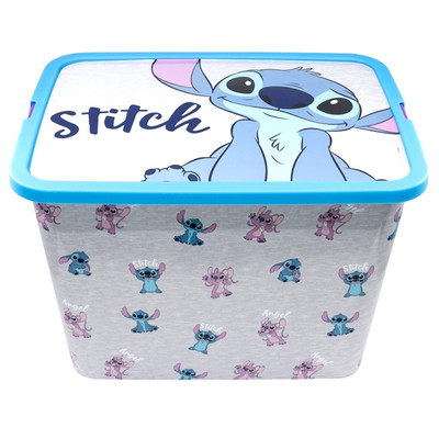 Lilo Stitch Disney Angel Aufbewahrungsbox Box mit Deckel 23 Liter ca. 40 cm neu