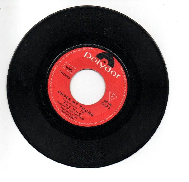SP 45 TOURS THE WHO THE LAST TIME 1967 FRANCE BIEM Polydor ‎- 421148 - 7" - Photo 4/4