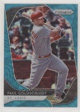 2020 Panini Prizm Tier II Teal Wave Prizm Paul Goldschmidt #186 0f6