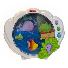 Fisher Price Ocean Wonders DEEP BLUE SEA Crib Soother 2009 Music  Lights Only