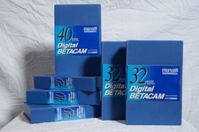 6x Maxell Digital Betacam Tape Lot   4 B-D40  2 B-D32   NEW / Never Used