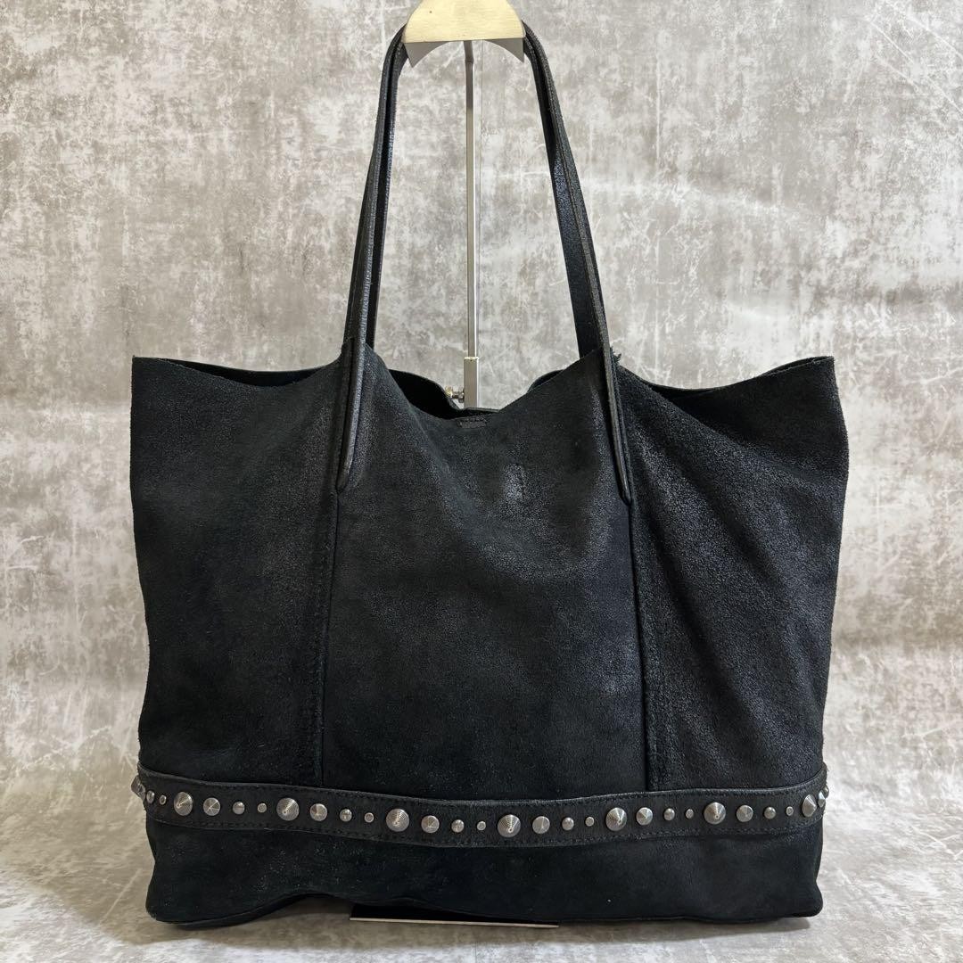 バッグ vintage ZIZINO tote bag leather black NOTRE-CHICAGO-Kiko-