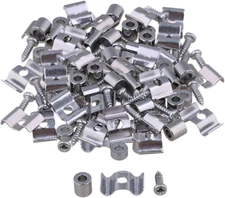 Zinc Alloy Guitar String Tree Guide Retainer with Spacer Screw Guitar Accessorie