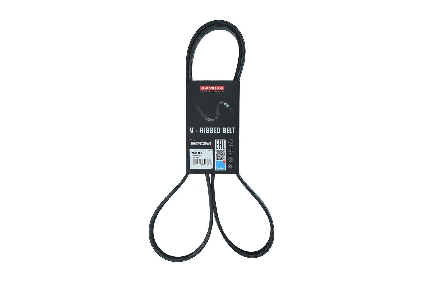 Für KAMOKA 7016136 MULTI-GROOVE BELT 6 PK 1642