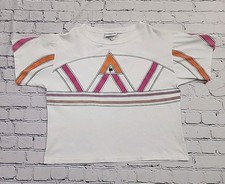 Le Coq Sportif T-Shirt VTG Adult L France French Rooster USA Made Big Print Tee