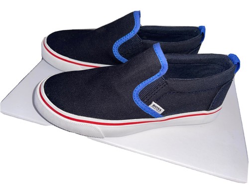 hugo boss slip on shoes boys size 28 