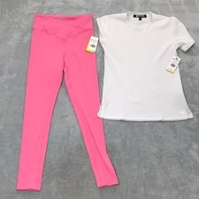 Eleven By Venus Williams  Glamour Girls Leggings & Rib Tee Size S New