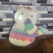 FAO Schwarz Meowmaid Mermaid Cat Plush Stuffed Animal Toy Lights Sounds