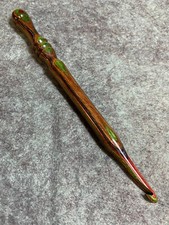 Hand carved Timberland WOOD YARN CROCHET HOOK size I