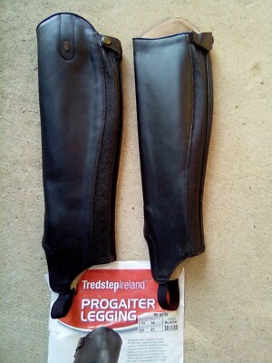 Tredstep ProGaiter Legging/ Leather Half chaps calf 13'' height 18''