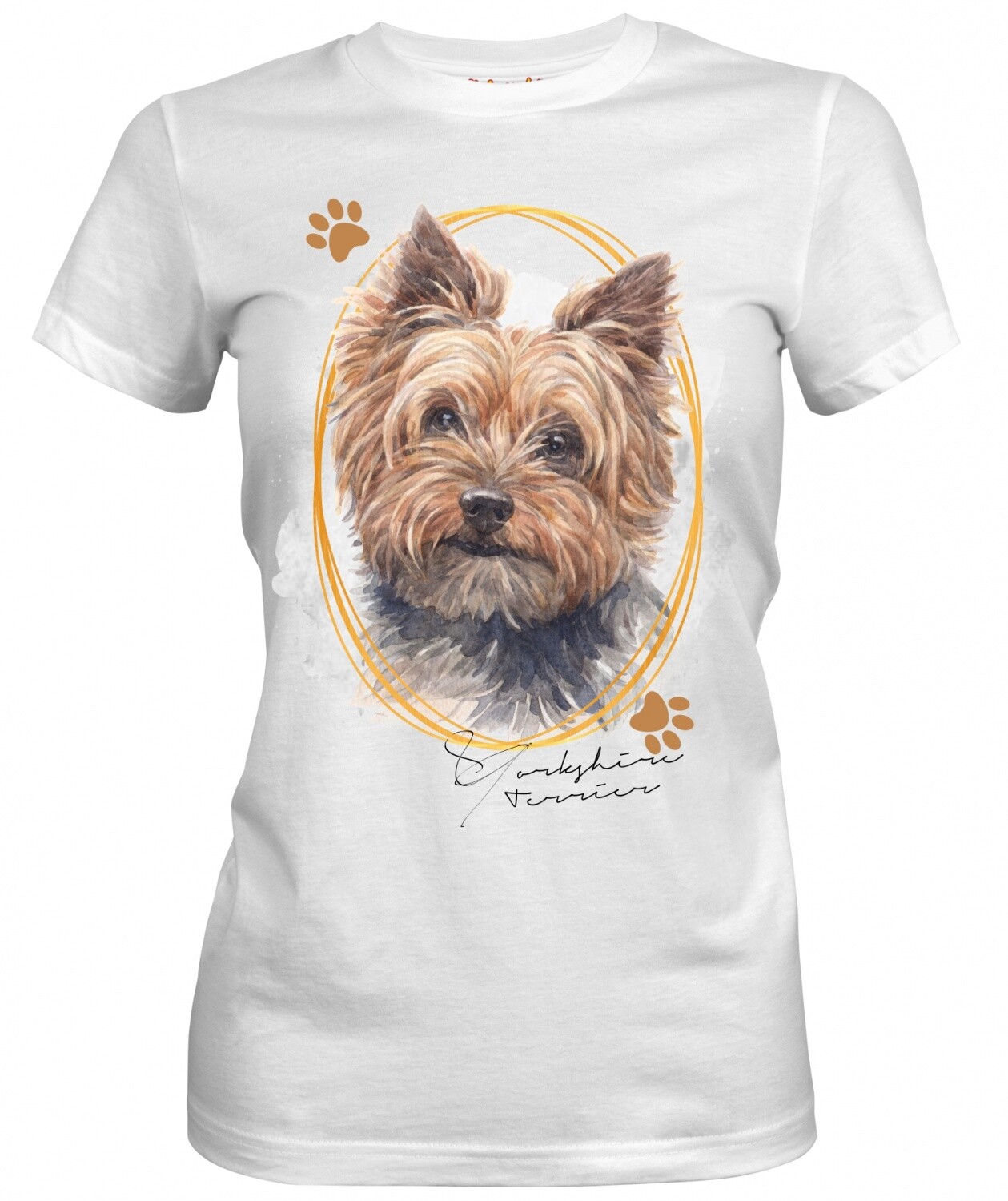 Potty Feet Blumentopffüße – 3 Stück, Mit Yorkshire Terrier-Motiv, Bronzefarben, Frostsicher