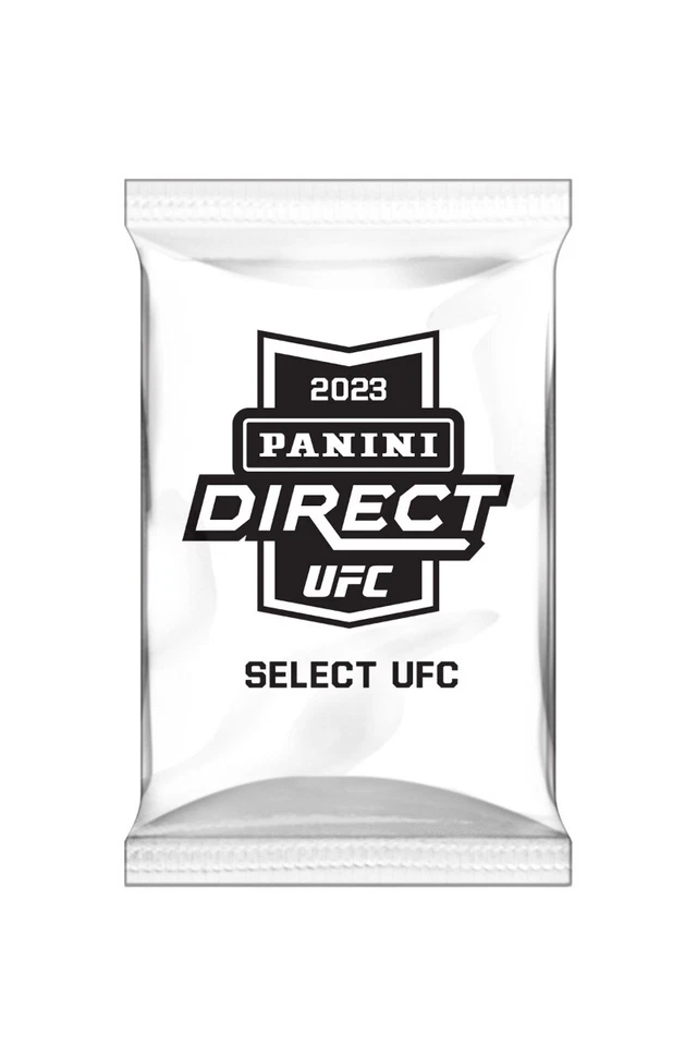 2023 Panini Select UFC Cracked Ice Pack /8 NEW IN HAND - Image 3 of 3