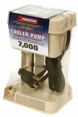  Dial 7000 CFM Tan Plastic Evaporative Cooler Pump 1075