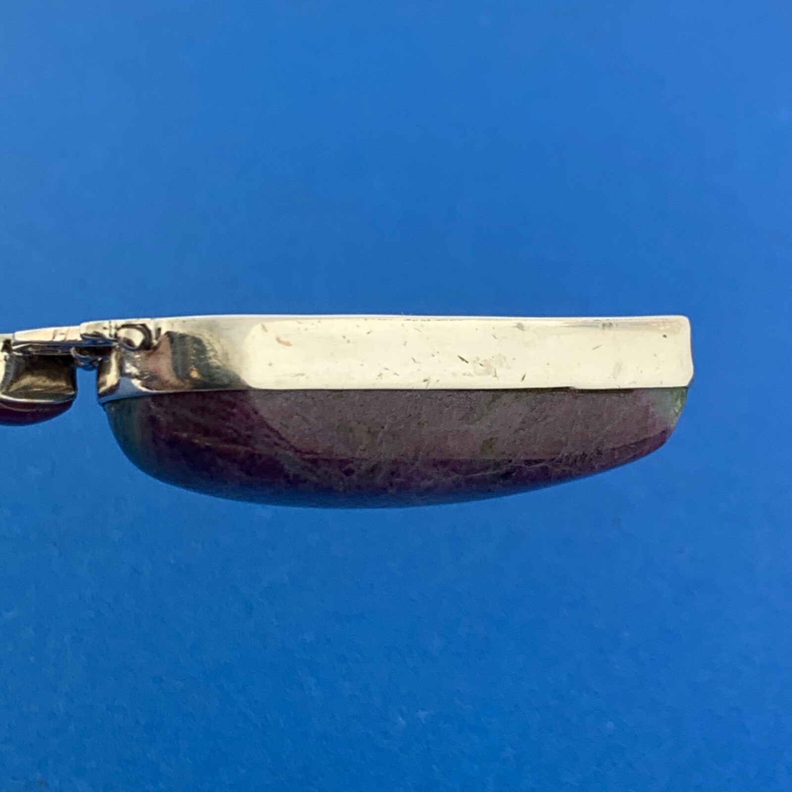 925 Sterling Silver Ruby Zoisite Third Eye Harmon… - image 4