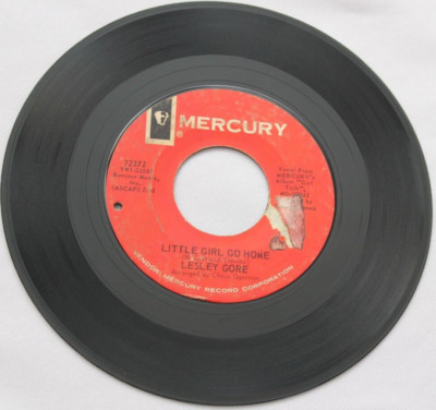 LESLEY GORE LITTLE GIRL GO HOME / LOOK OF LOVE 45 7'' RECORD (72372)