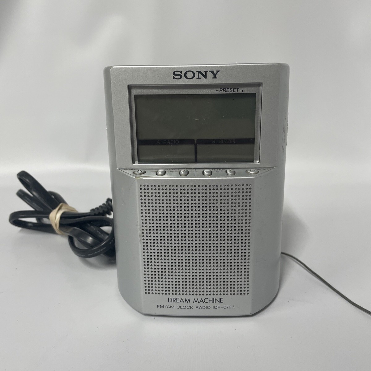 SONYラジオFM/AM Sony Dream Machine FM/AM Clock Radio ICF-C793 | eBay