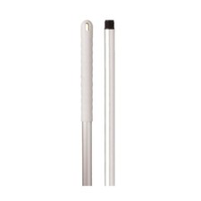 125cm Aluminium Mop / Broom Handle with Screw Fit Threaded Attachment - Single