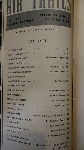 Air Trails #66, June 1942, - Picture 2 of 12