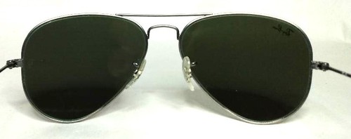 OCCHIALI DA SOLE RAY-BAN RB3025 LG AVIATOR ARGENTO/ARGENTO SPECCHIO 55/14 135 - Foto 4 di 7